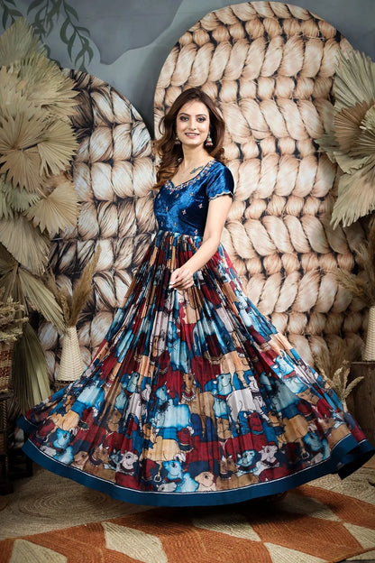 Nirvana Kalamkari Dress