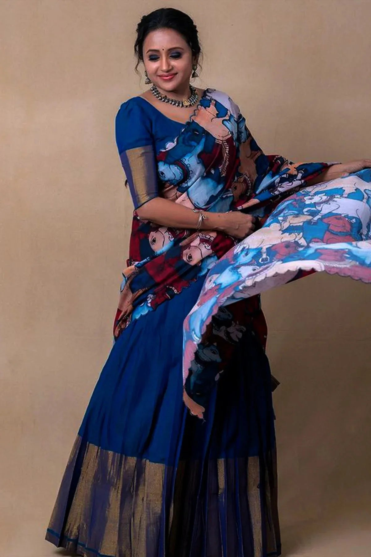 Ahalya Handloom Lehenga set