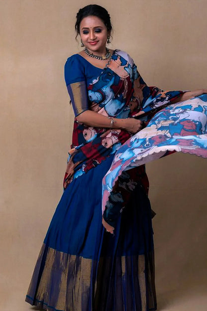 Ahalya Handloom Lehenga set