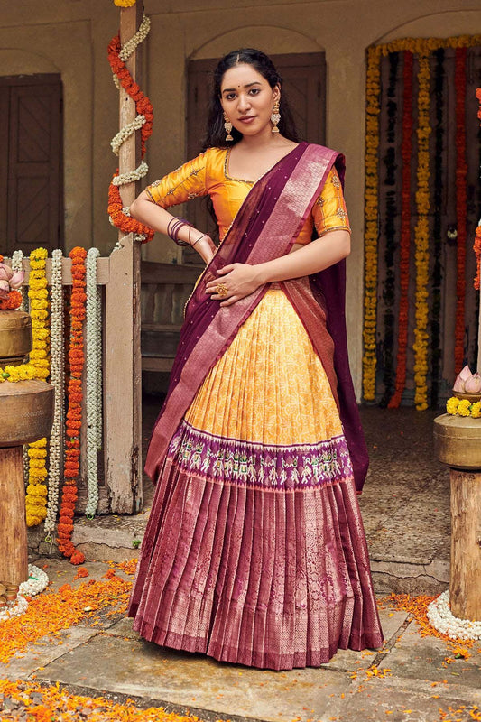 Vedpriya Traditional Half Saree