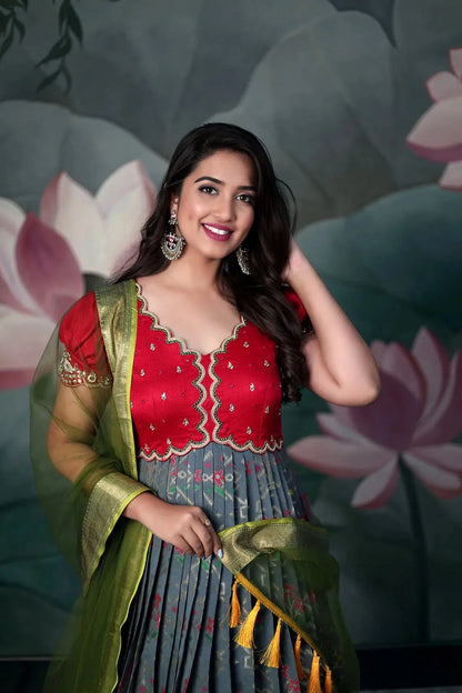 Path Gamini Anarkali Dress