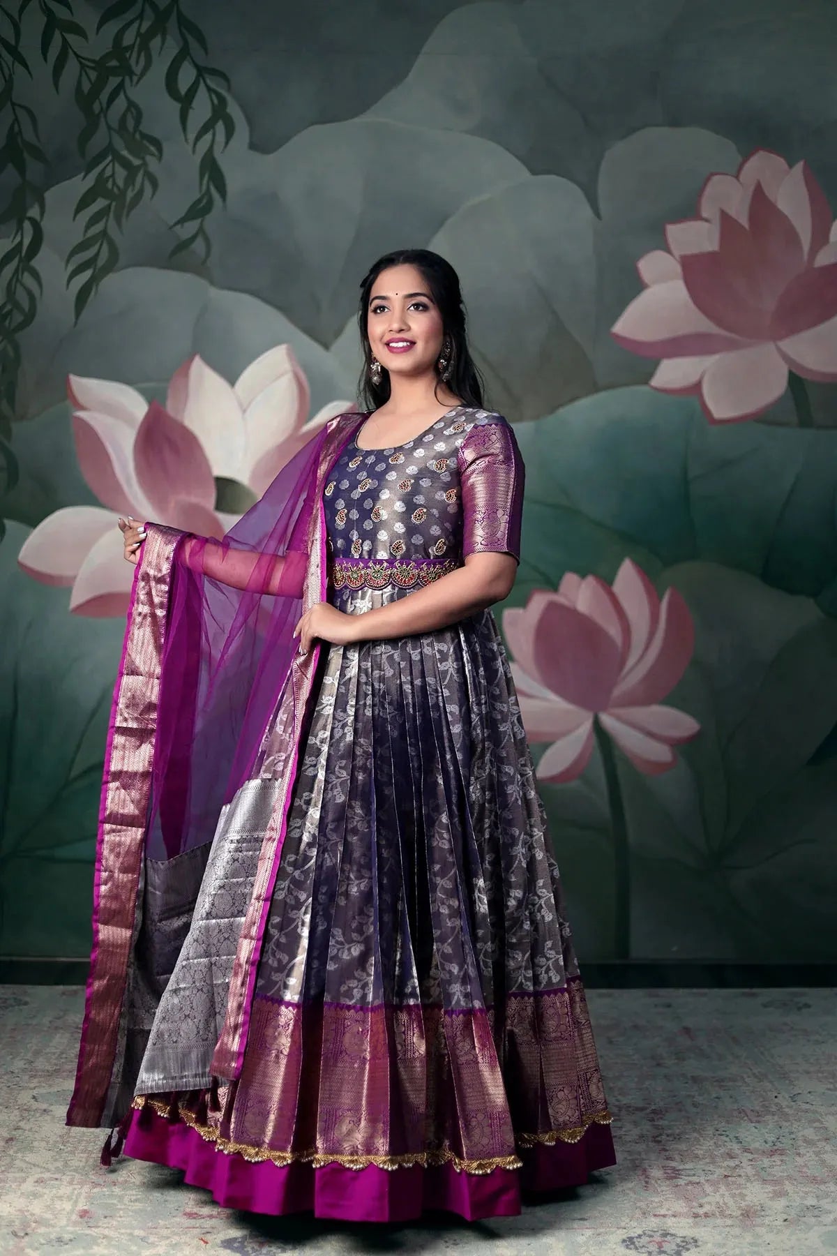Bhishmatri Banarasi Dress