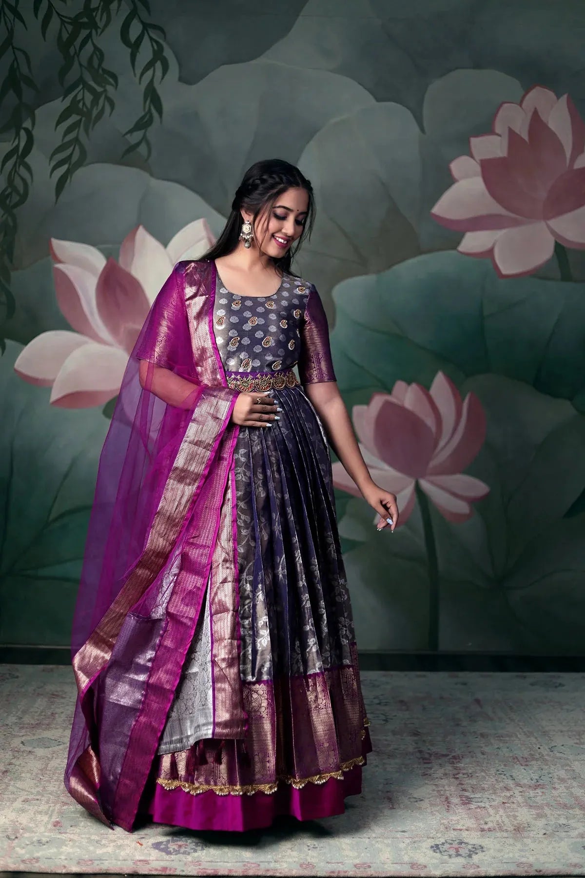 Bhishmatri Banarasi Dress